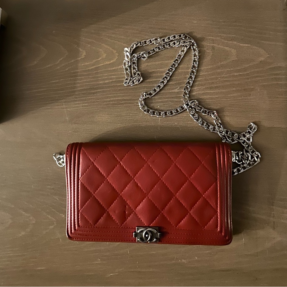 Authentic Chanel Boy WOC